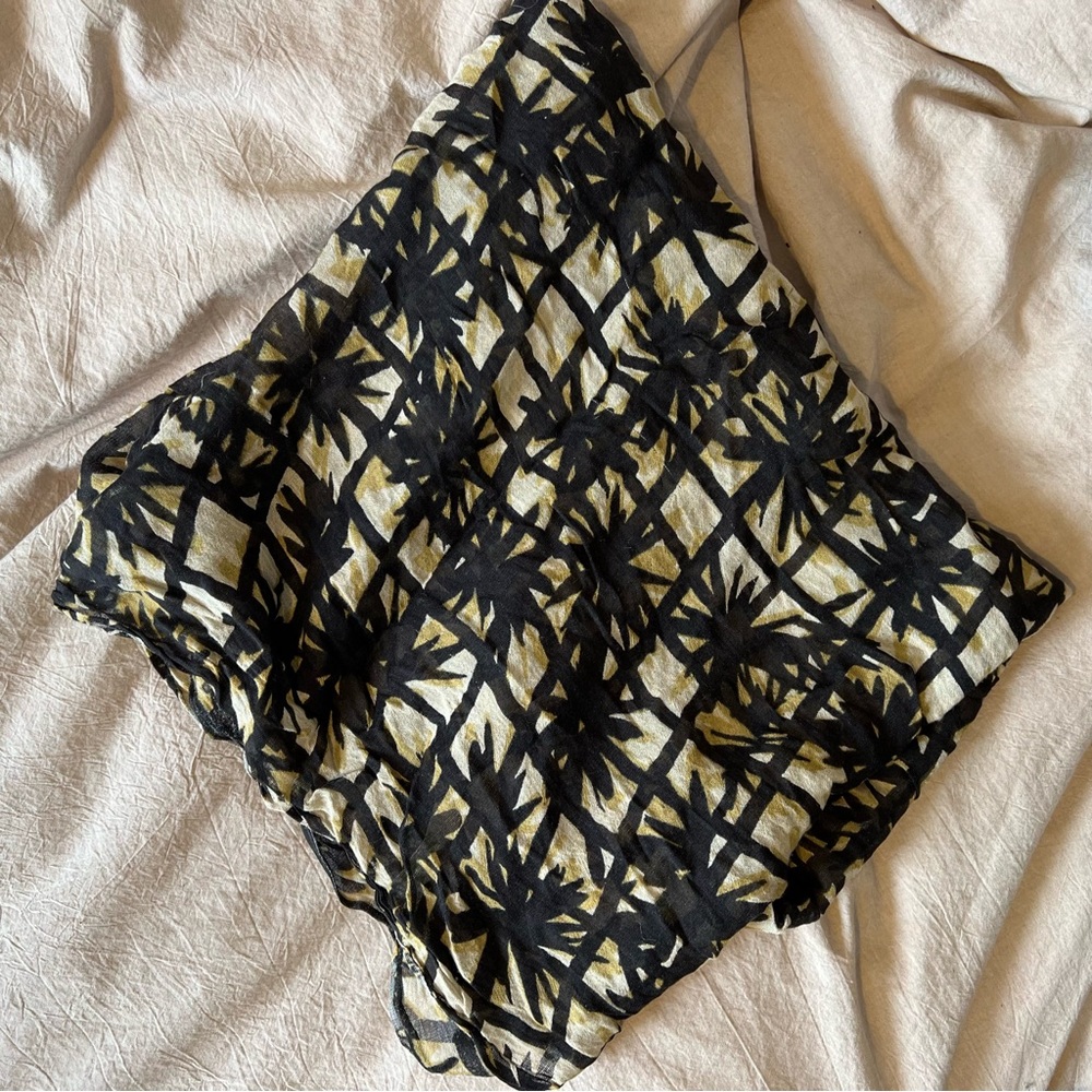 Staring at stars lightweight infinity scarf block print urban outfitters - Picture 4 of 6